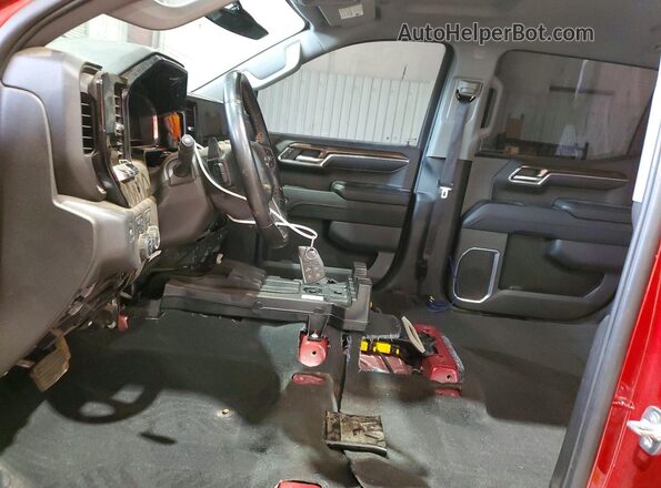 3GCUDFED9RG416450 2024 CHEVROLET SILVERADO Красный Вид салона спереди