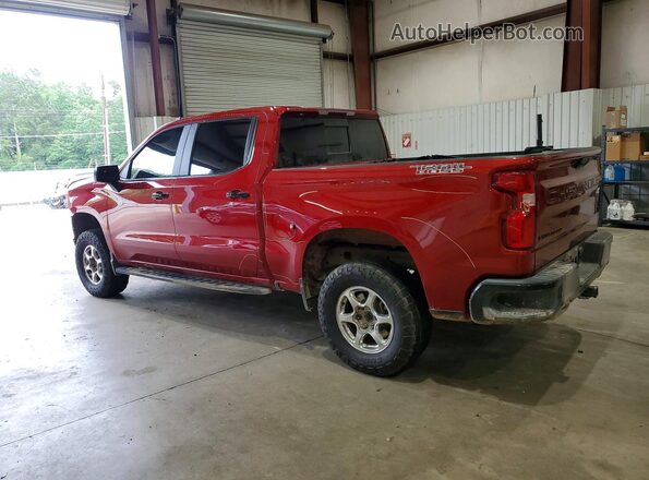 3GCUDFED9RG416450 2024 CHEVROLET SILVERADO Красный Задняя левая четверть