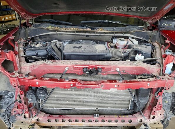 3GCUDFED9RG416450 2024 CHEVROLET SILVERADO Красный Вид задней части салона