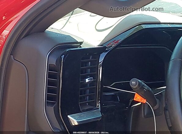 3GCUDFEDXRG159444 2024 CHEVROLET SILVERADO Red Հետևի նստատեղերի տեսք
