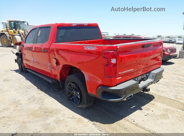 3GCUDFEDXRG159444 2024 CHEVROLET SILVERADO Red Հետևի ձախ