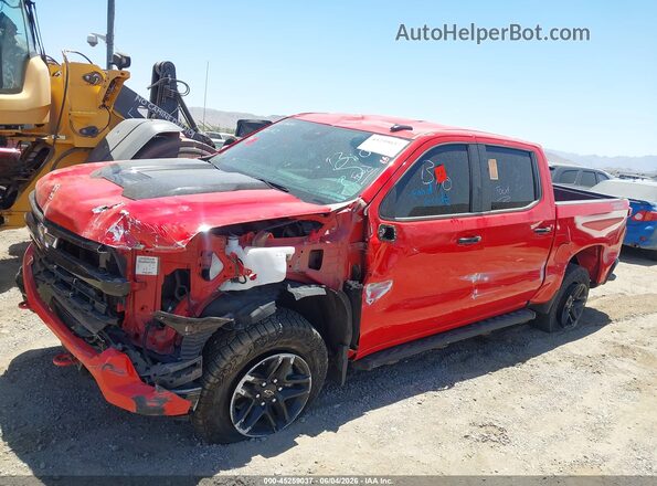 3GCUDFEDXRG159444 2024 CHEVROLET SILVERADO Red Դիմացի տեսք