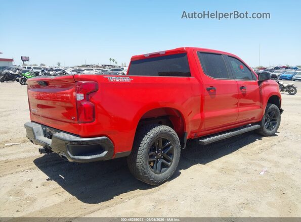 3GCUDFEDXRG159444 2024 CHEVROLET SILVERADO Red Հետևի աջ