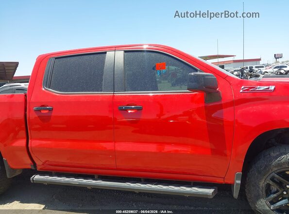 3GCUDFEDXRG159444 2024 CHEVROLET SILVERADO Red Սալոնի հետևի տեսք