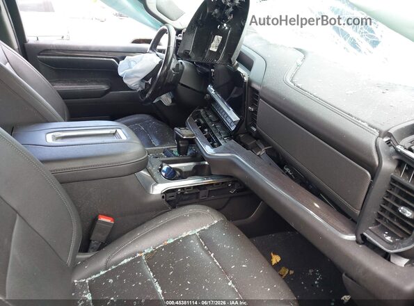3GCUDGED0NG565684 2022 CHEVROLET SILVERADO Black Front interior view