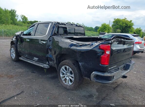 3GCUDGED0NG565684 2022 CHEVROLET SILVERADO Black Rear left