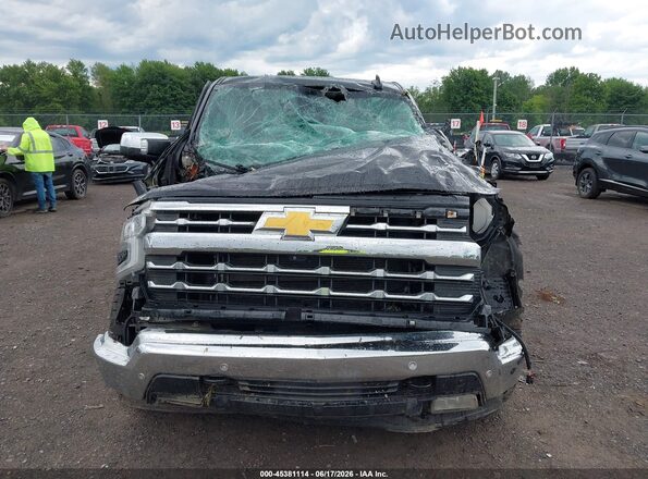 3GCUDGED0NG565684 2022 CHEVROLET SILVERADO Black Instrument cluster view