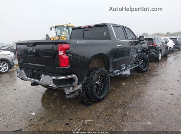 3GCUDGEL1PG325151 2023 CHEVROLET SILVERADO Черный Задняя правая четверть