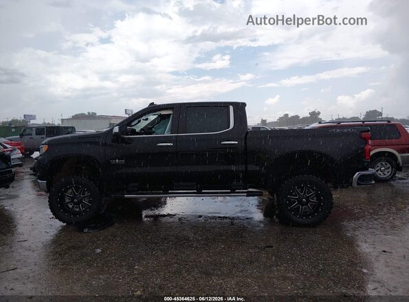 3GCUDGEL1PG325151 2023 CHEVROLET SILVERADO Черный Панорамный вид салона 360°