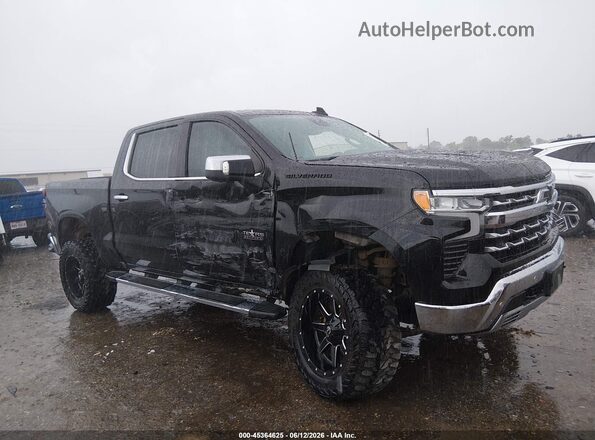 3GCUDGEL1PG325151 2023 CHEVROLET SILVERADO Черный Вид задней части салона