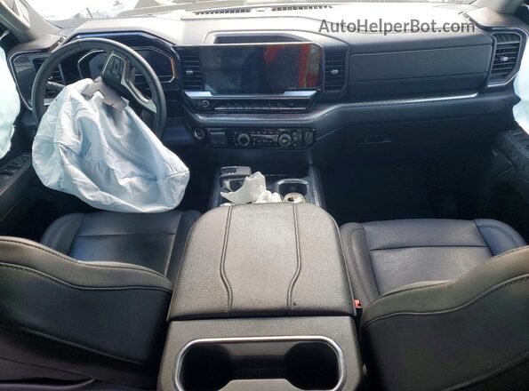 3GCUDGEL2PG239220 2023 CHEVROLET SILVERADO White Widok deski rozdzielczej