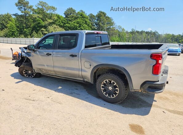 3GCUDHE80RG163582 2024 CHEVROLET SILVERADO Silver Tył lewy