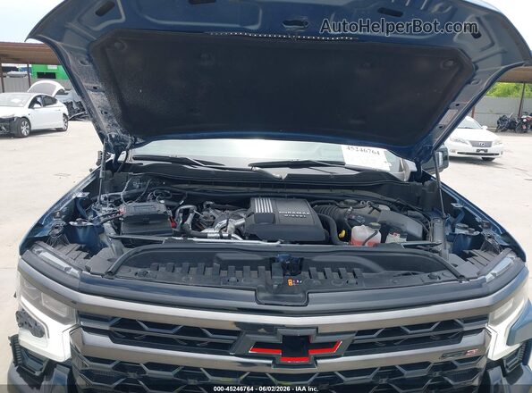 3GCUDHE88RG261002 2024 CHEVROLET SILVERADO Синий Вид сзади