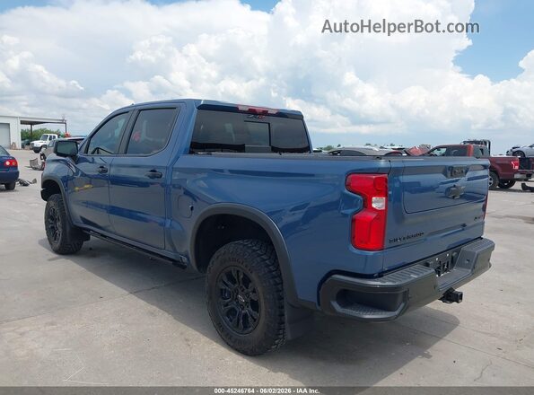 3GCUDHE88RG261002 2024 CHEVROLET SILVERADO Синий Задняя левая четверть