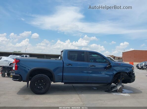 3GCUDHE88RG261002 2024 CHEVROLET SILVERADO Синий Панорамный вид салона 360°