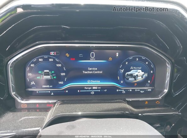 3GCUDHE88RG261002 2024 CHEVROLET SILVERADO Синий Вид задних сидений