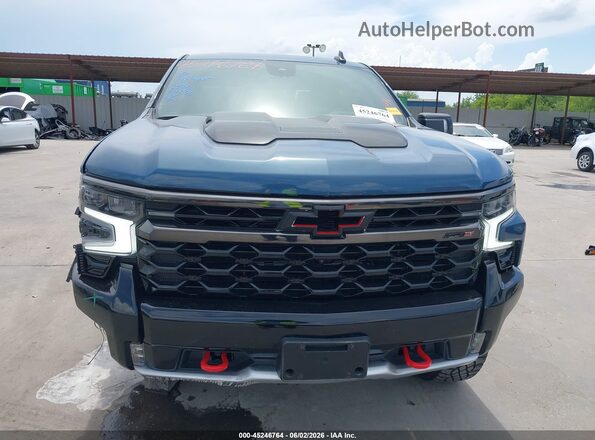 3GCUDHE88RG261002 2024 CHEVROLET SILVERADO Синий Вид задней части салона