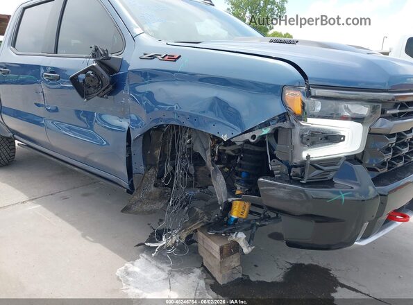 3GCUDHE88RG261002 2024 CHEVROLET SILVERADO Синий Вид спереди