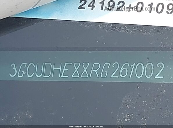 3GCUDHE88RG261002 2024 CHEVROLET SILVERADO Синий 