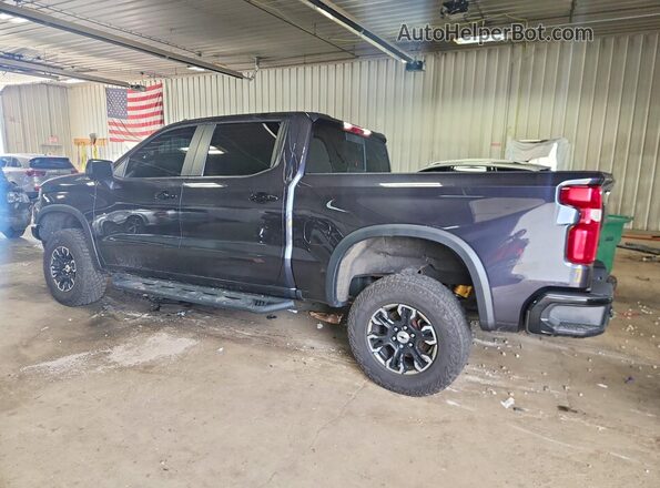 3GCUDHEL2NG672782 2022 CHEVROLET SILVERADO Black Trasero izquierdo