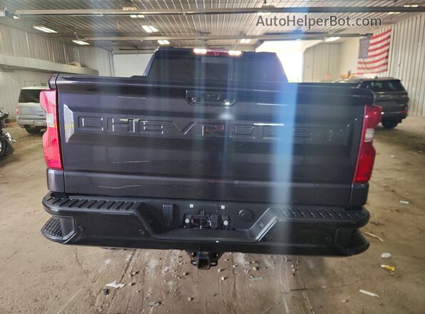 3GCUDHEL2NG672782 2022 CHEVROLET SILVERADO Black Vista trasera