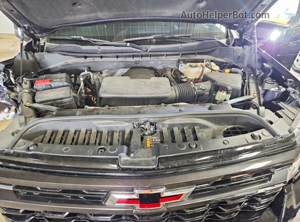 3GCUDHEL2NG672782 2022 CHEVROLET SILVERADO Black Vista interior trasera