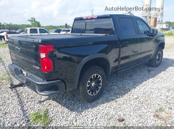 3GCUDHEL7PG211158 2023 CHEVROLET SILVERADO Black Rear right