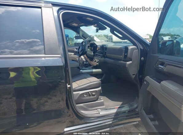 3GCUDHEL7PG211158 2023 CHEVROLET SILVERADO Black Front interior view
