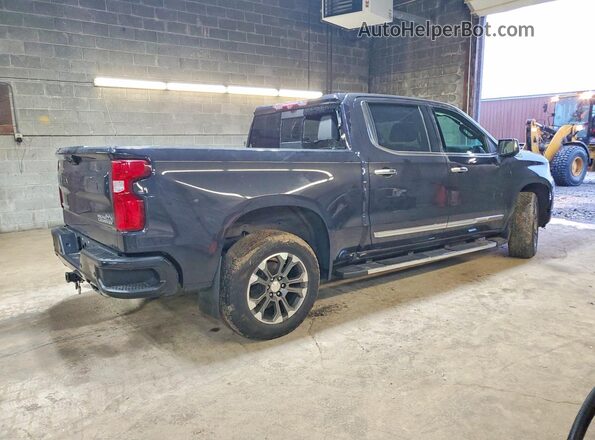 3GCUDJED1NG525434 2022 CHEVROLET SILVERADO Black უკანა მარჯვენა