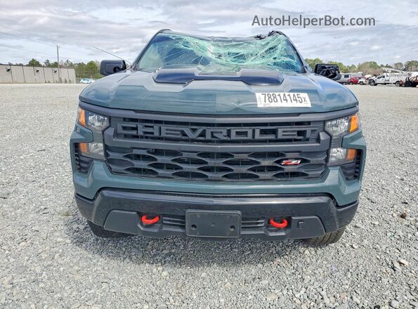 3GCUKCE85SG305441 2025 CHEVROLET SILVERADO Green Դիմացի տեսք
