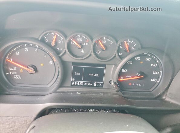 3GCUKCE85SG305441 2025 CHEVROLET SILVERADO Green Սարքավորումների վահանակի տեսք