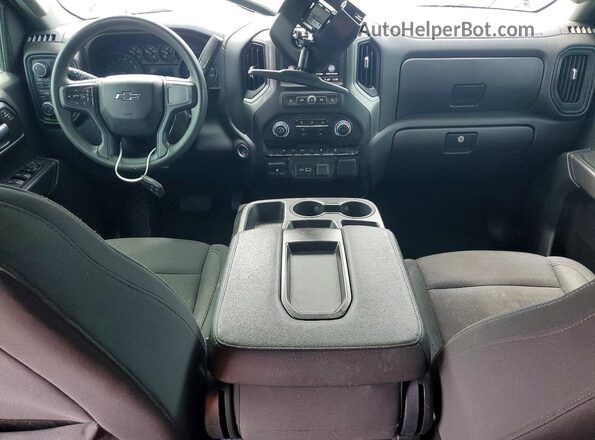 3GCUKCE85SG305441 2025 CHEVROLET SILVERADO Green Առջևի վահանակի տեսք