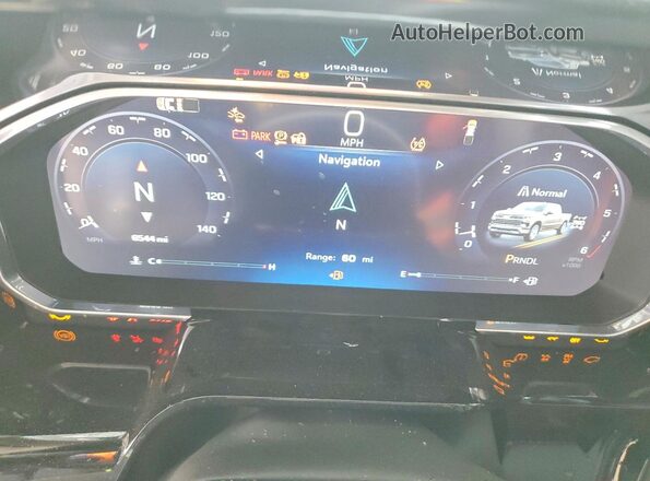 3GCUKDED0TG274331 2026 CHEVROLET SILVERADO Серый Вид щитка приборов