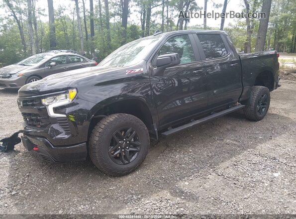 3GCUKFED1SG160896 2025 CHEVROLET SILVERADO Black Vista tres cuartos delantera izquierda