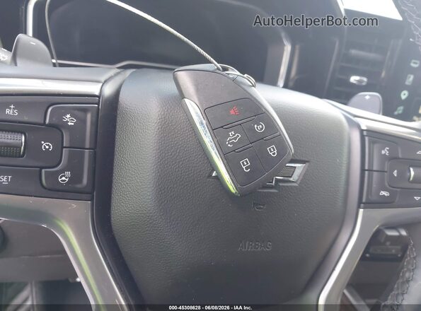 3GCUKFED3SG356287 2025 CHEVROLET SILVERADO Black Առջևի վահանակի տեսք