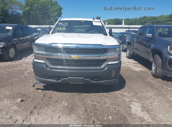 3GCUKNEC2GG104622 2016 CHEVROLET SILVERADO White Vista del cuadro de instrumentos