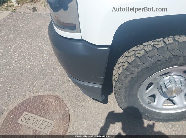 3GCUKNEC2JG462181 2018 CHEVROLET SILVERADO White Вид спереду