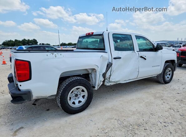 3GCUKNEC3JG152864 2018 CHEVROLET SILVERADO White Trasero derecho