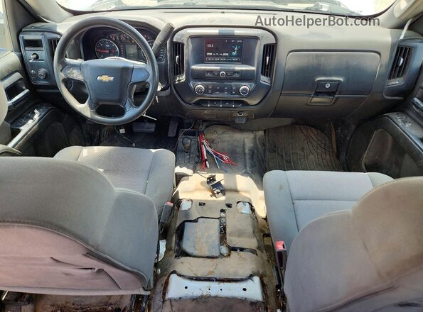 3GCUKNEC3JG152864 2018 CHEVROLET SILVERADO White Vista del salpicadero