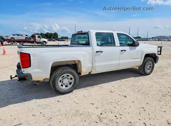 3GCUKNEC7HG304607 2017 CHEVROLET SILVERADO Белый Задняя правая четверть