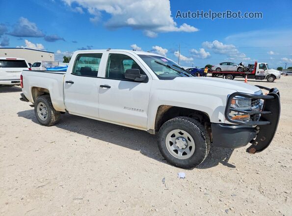3GCUKNEC7HG304607 2017 CHEVROLET SILVERADO Белый Передняя правая четверть