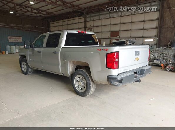 3GCUKNEH2GG302161 2016 CHEVROLET SILVERADO Silver უკანა მარცხენა