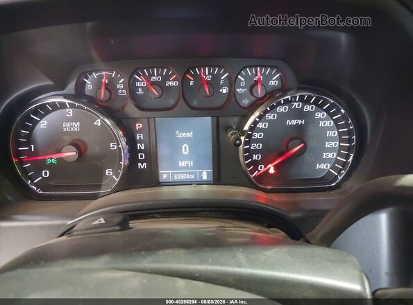 3GCUKNEH2GG302161 2016 CHEVROLET SILVERADO Silver უკანა სავარძლების ხედი