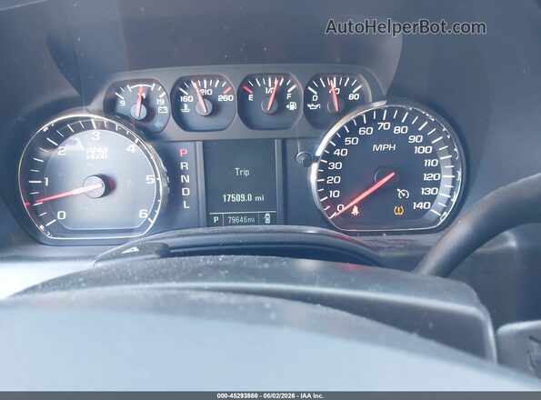 3GCUKNEH2JG140488 2018 CHEVROLET SILVERADO Gray Widok tylnych siedzeń