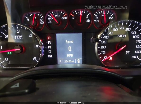 3GCUKNEH5GG302574 2016 CHEVROLET SILVERADO Silver 