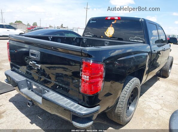 3GCUKPECXJG147141 2018 CHEVROLET SILVERADO Черный Задняя правая четверть