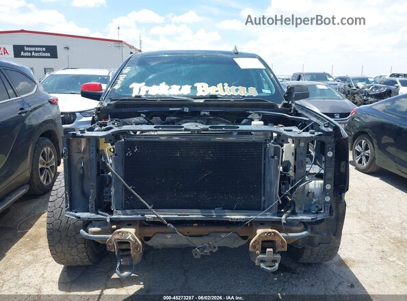 3GCUKPECXJG147141 2018 CHEVROLET SILVERADO Черный Вид задней части салона