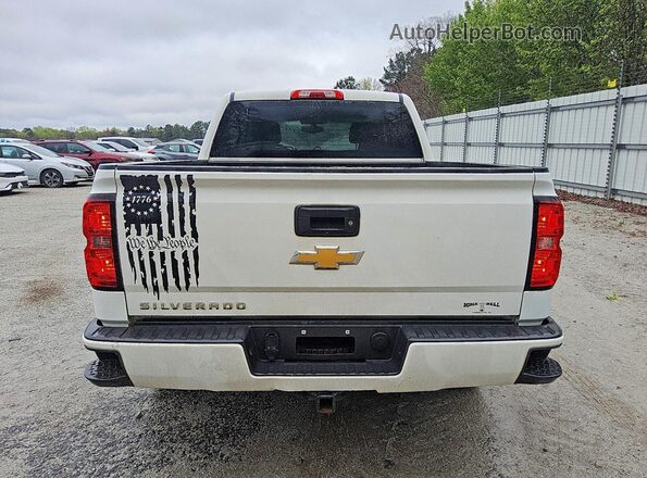 3GCUKPECXJG577493 2018 CHEVROLET SILVERADO White Вид ззаду