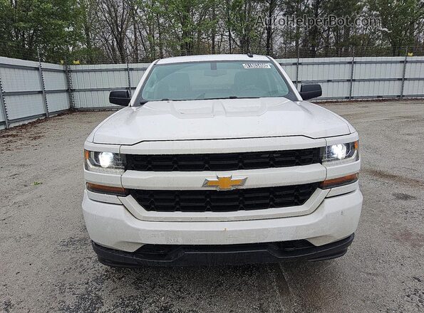 3GCUKPECXJG577493 2018 CHEVROLET SILVERADO White Вид спереду
