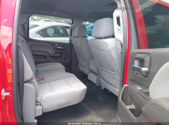 3GCUKPEH9JG192955 2018 CHEVROLET SILVERADO Red VIN sticker view